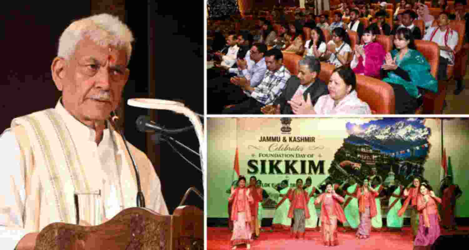 J&K Lok Bhawan celebrates Sikkim Statehood Day in Srinagar J&K Lok Bhawan celebrates Sikkim Statehood Day in Srinagar
