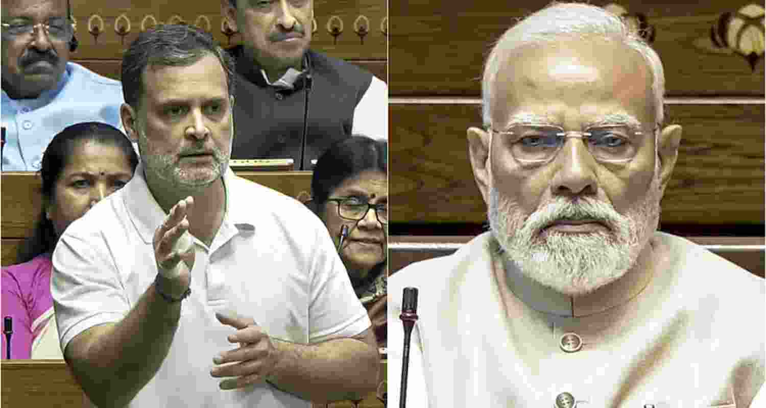 Rahul's dig at PM: 'Vishwaguru' not able to conduct single exam Rahul's dig at PM: 'Vishwaguru' not able to conduct single exam