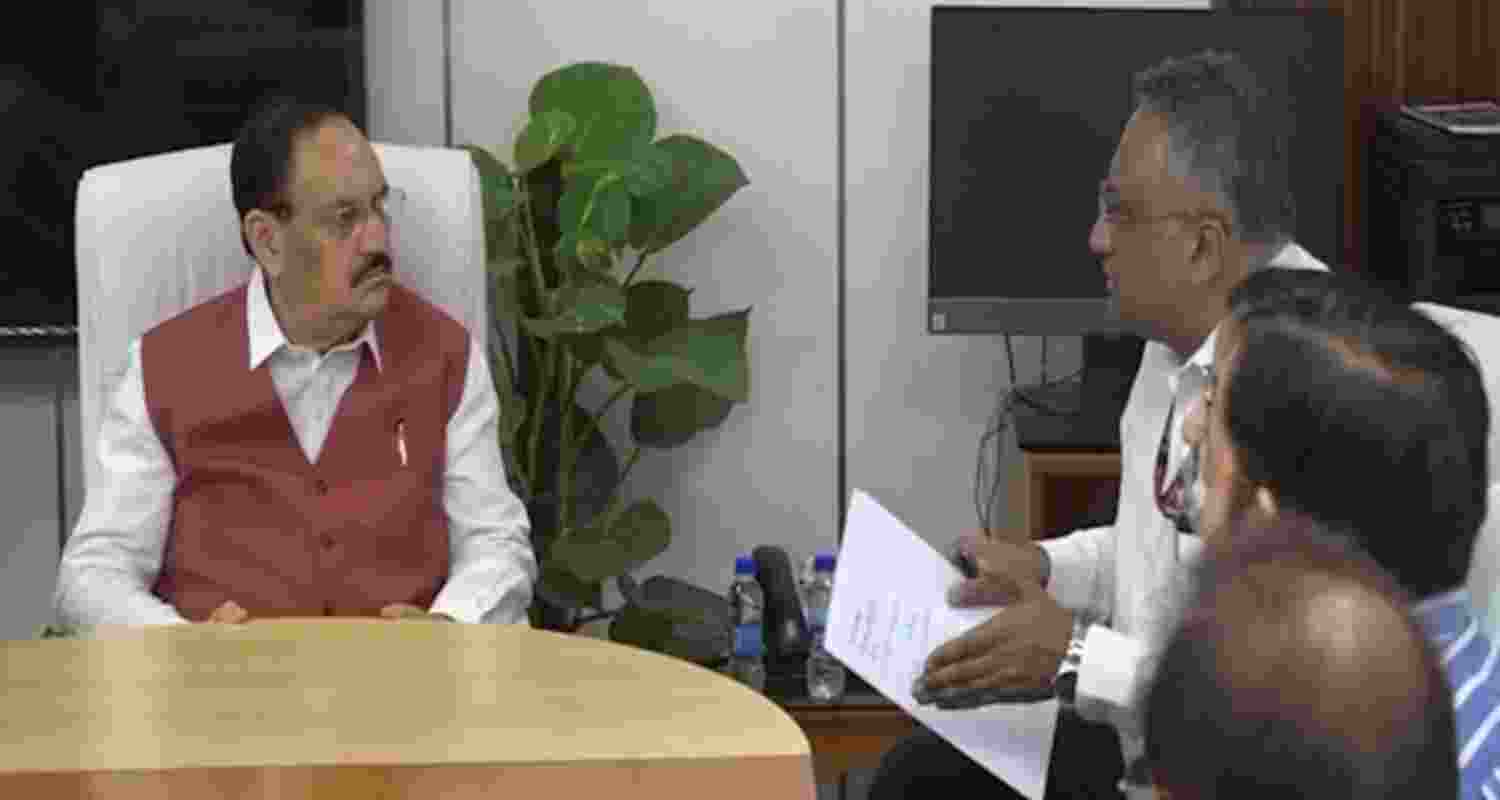 Nadda meets injured protestors in hospital, CJP delegation Nadda meets injured protestors in hospital, CJP delegation