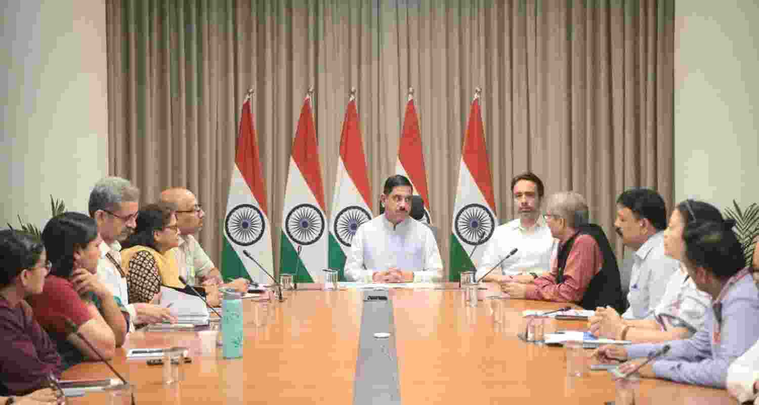 Joshi assumes charge of Education ministry, reviews initiatives Joshi assumes charge of Education ministry, reviews initiatives