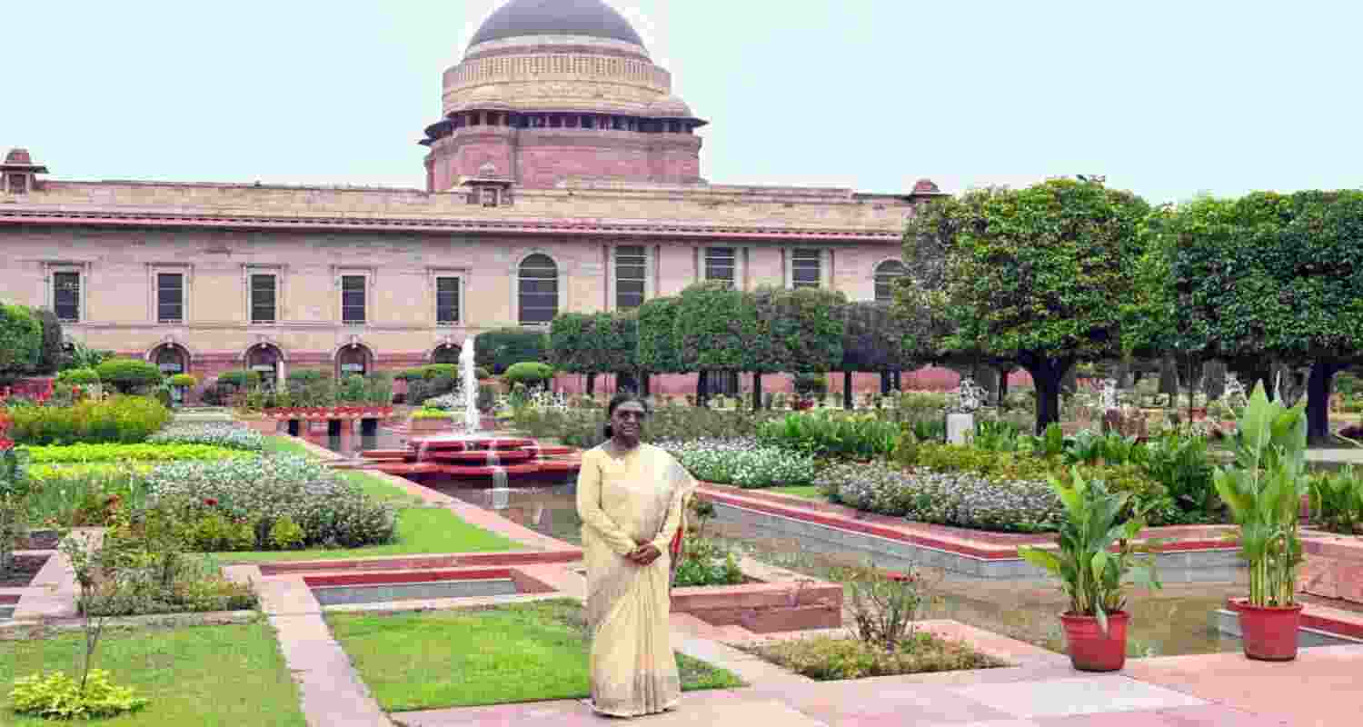 President Murmu opens Amrit Udyan at Rashtrapati Bhavan President Murmu opens Amrit Udyan at Rashtrapati Bhavan