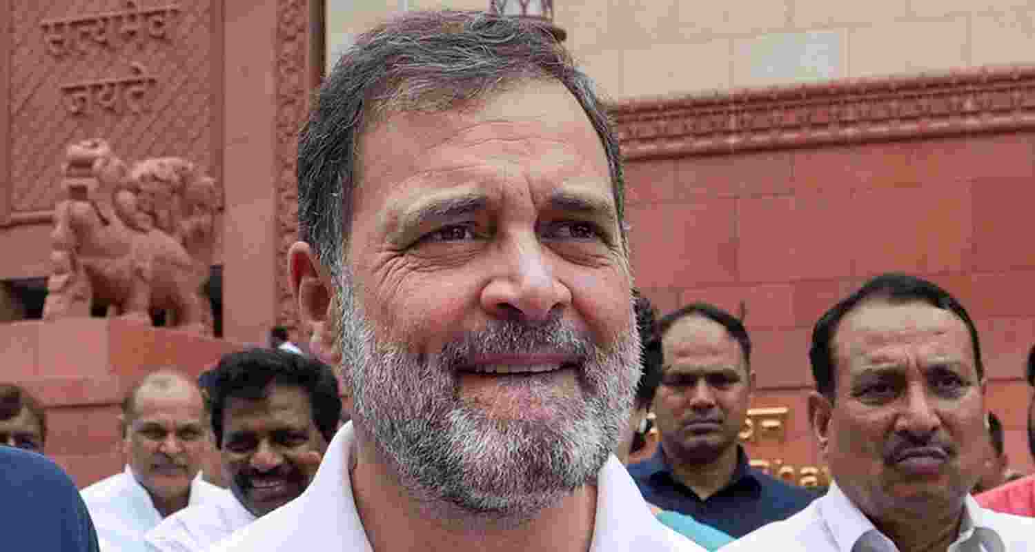 Leader of Opposition in the Lok Sabha and Congress MP Rahul Gandhi. Leader of Opposition in the Lok Sabha and Congress MP Rahul Gandhi.