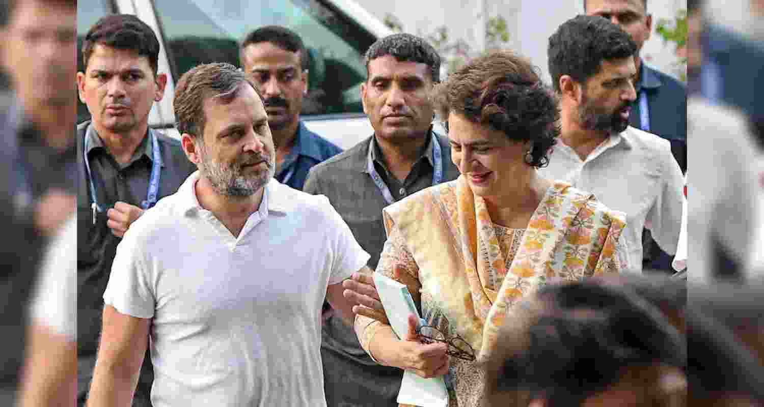 Priyanka Gandhi backs Rahul after SC rap, says judges can't define patriotism. Priyanka Gandhi backs Rahul after SC rap, says judges can't define patriotism.