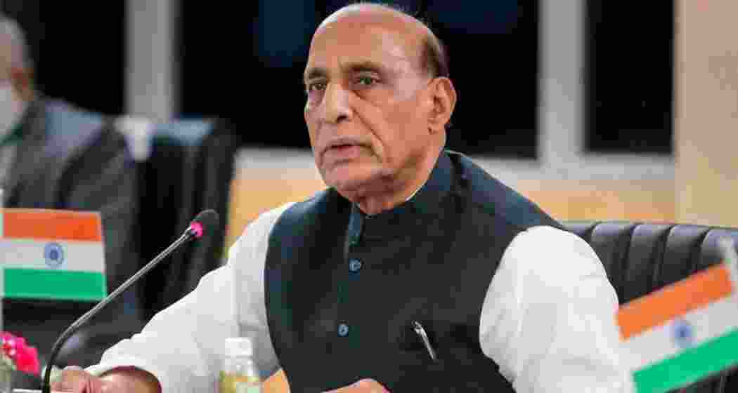 A file photo of Defence Minister Rajnath Singh. A file photo of Defence Minister Rajnath Singh.
