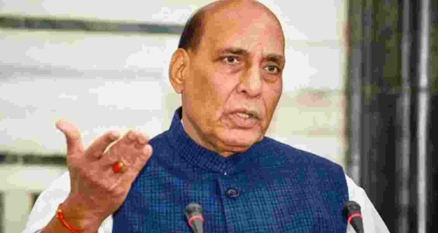 Rajnath Singh chairs IGoM meet on West Asia crisis, urges coordinated action and preparedness to safeguard India’s economy, sectors, and citizens. Rajnath Singh chairs IGoM meet on West Asia crisis, urges coordinated action and preparedness to safeguard India’s economy, sectors, and citizens.