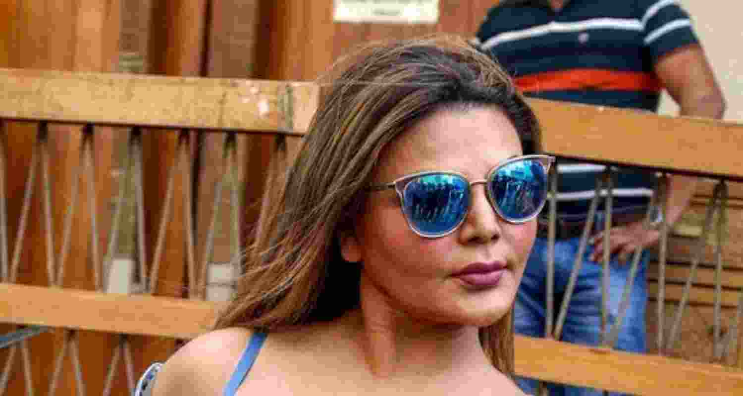 Actor Rakhi Sawant. Image: X Actor Rakhi Sawant. Image: X