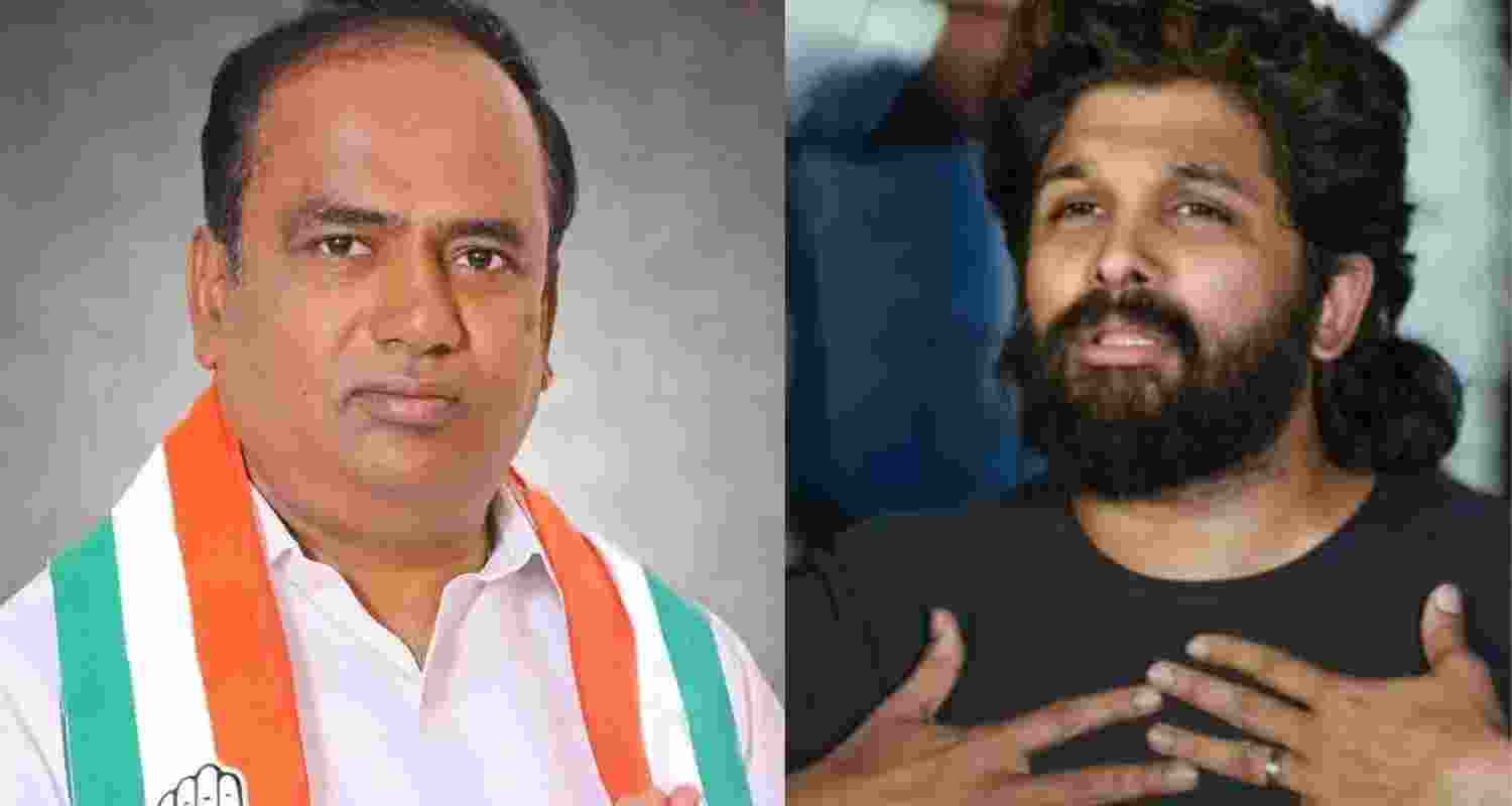 Congress MLA warns Allu Arjun over CM remarks Congress MLA warns Allu Arjun over CM remarks