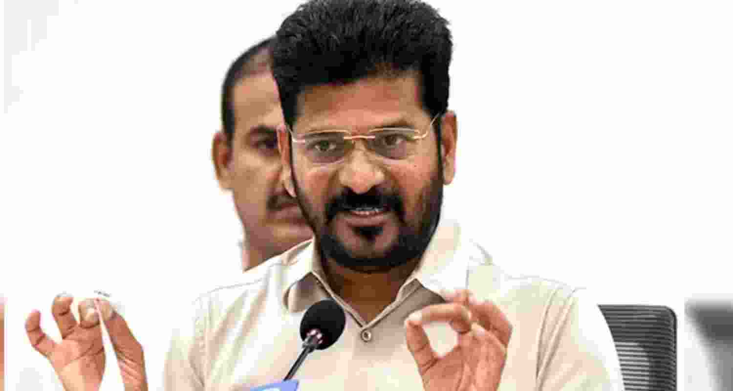 Chief Minister A Revanth Reddy. Chief Minister A Revanth Reddy.