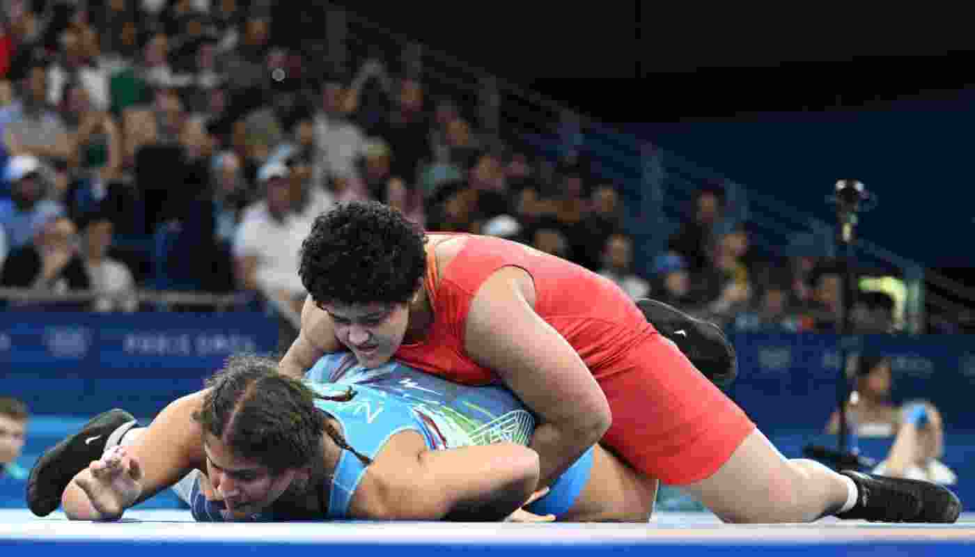 Reetika Hooda wins debut bout in women's 76kg freestyle Reetika Hooda wins debut bout in women's 76kg freestyle