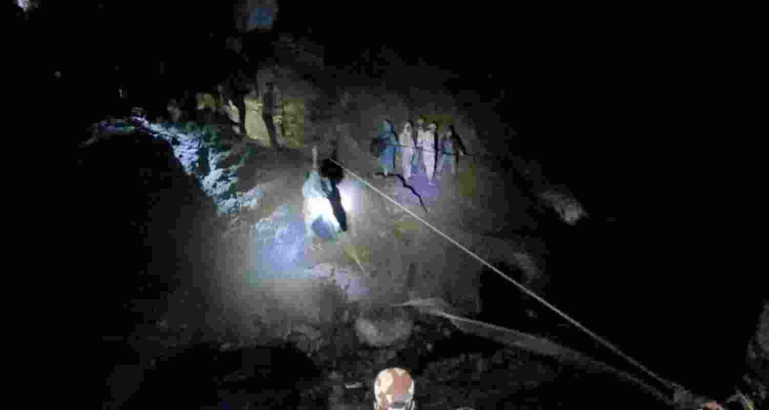 At least two pilgrims lost their lives while more than 1,000 were safely rescued from the Kinnaur Kailash Yatra route in Himachal Pradesh. At least two pilgrims lost their lives while more than 1,000 were safely rescued from the Kinnaur Kailash Yatra route in Himachal Pradesh.