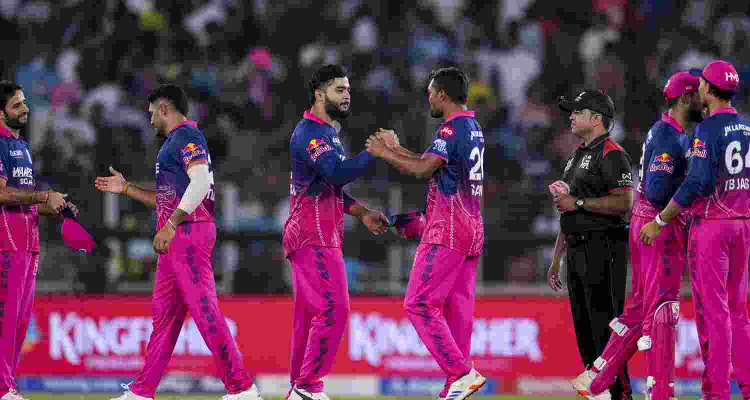 Rajasthan Royals beat Gujarat Titans by six runs after posting 210, with Ravi Bishnoi starring in a tight IPL clash. Rajasthan Royals beat Gujarat Titans by six runs after posting 210, with Ravi Bishnoi starring in a tight IPL clash.