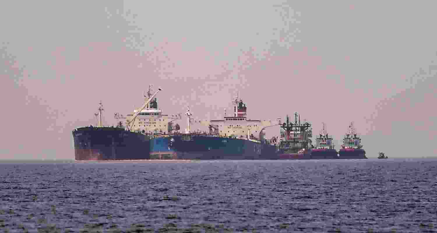 A vessel that is allegedly a part of the Russian 'shadow' fleet photgraphed last week. A vessel that is allegedly a part of the Russian 'shadow' fleet photgraphed last week.