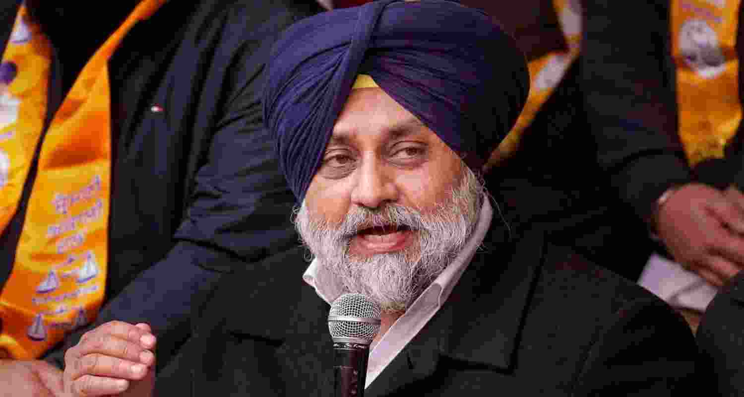 SAD president Sukhbir Singh Badal SAD president Sukhbir Singh Badal