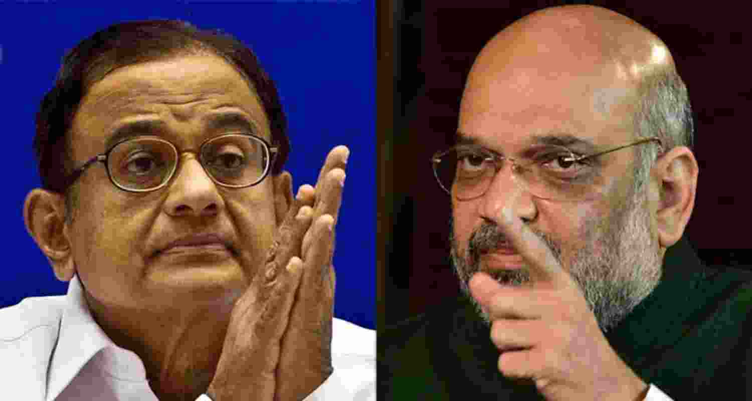 Senior Congress leader P. Chidambaram slams Union Home Minister Amit Shah over Afzal Guru’s execution delay remarks. Senior Congress leader P. Chidambaram slams Union Home Minister Amit Shah over Afzal Guru’s execution delay remarks.