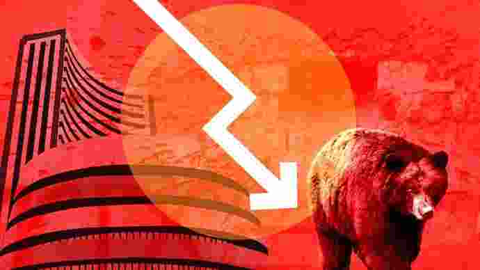 Sensex falls 663 pts, Nifty dips 218 in fourth weekly loss Sensex falls 663 pts, Nifty dips 218 in fourth weekly loss