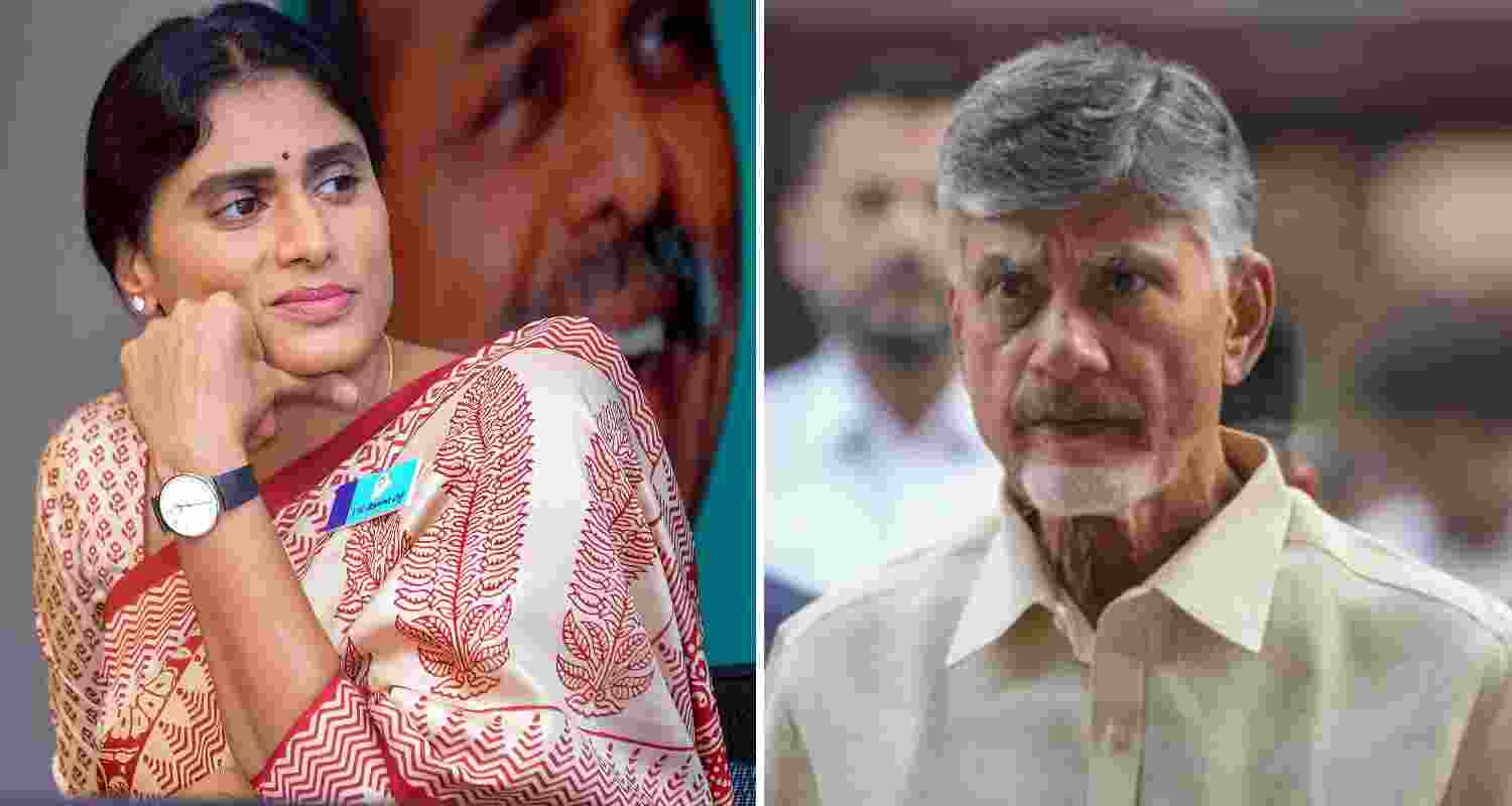 YS Sharmila slams TDP over 'Annadata Sukhibhava' scheme YS Sharmila slams TDP over 'Annadata Sukhibhava' scheme
