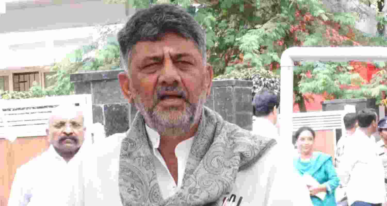 Karnataka Chief Minister DK Shivakumar. Karnataka Chief Minister DK Shivakumar.