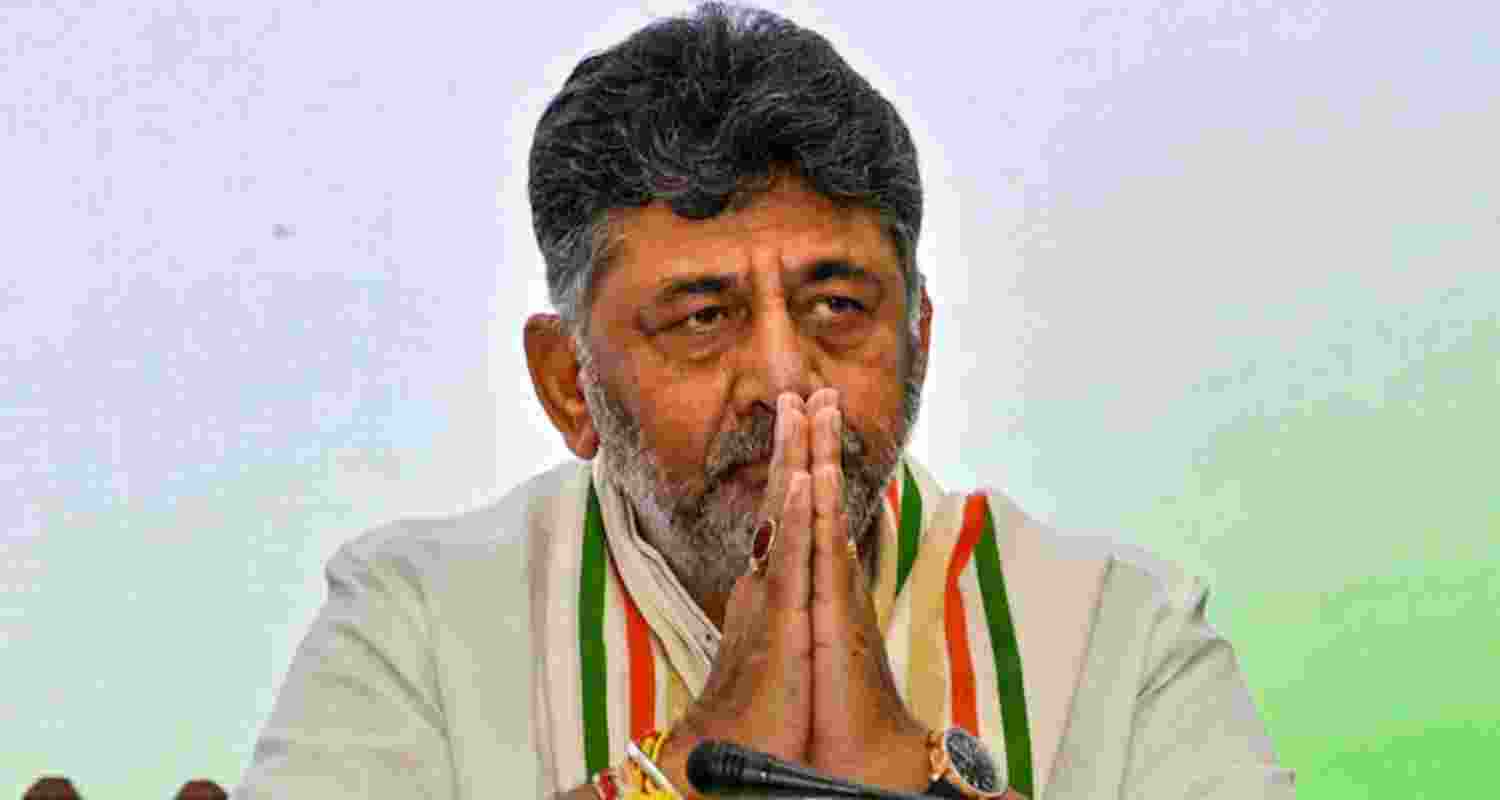 Karnataka chief minister-elect DK Shivakumar - file image. Karnataka chief minister-elect DK Shivakumar - file image.