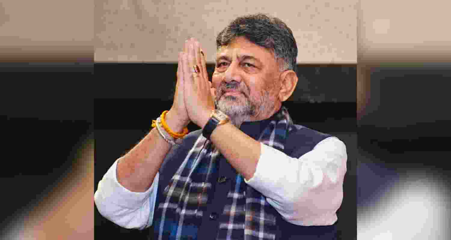 Karnataka Deputy Chief Minister DK Shivakumar - file image. Karnataka Deputy Chief Minister DK Shivakumar - file image.