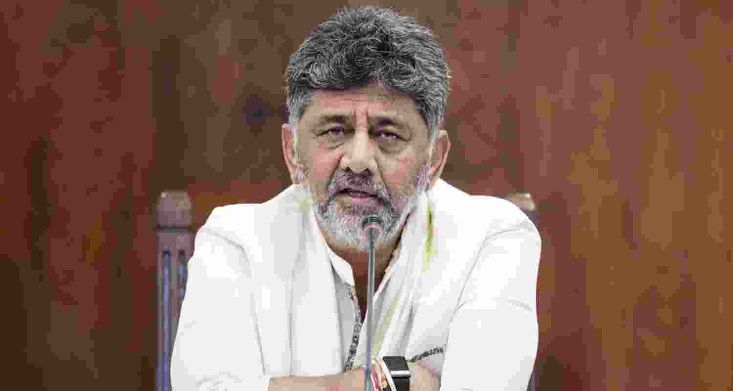 Karnataka Chief Minister DK Shivakumar - file image. Karnataka Chief Minister DK Shivakumar - file image.