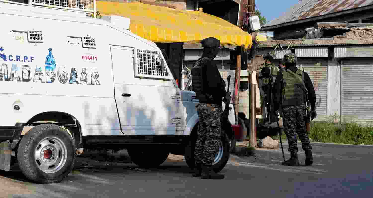 Security forces intensified a search operation in Jammu and Kashmir's Shopian after a brief gunfight with terrorists. Security forces intensified a search operation in Jammu and Kashmir's Shopian after a brief gunfight with terrorists.
