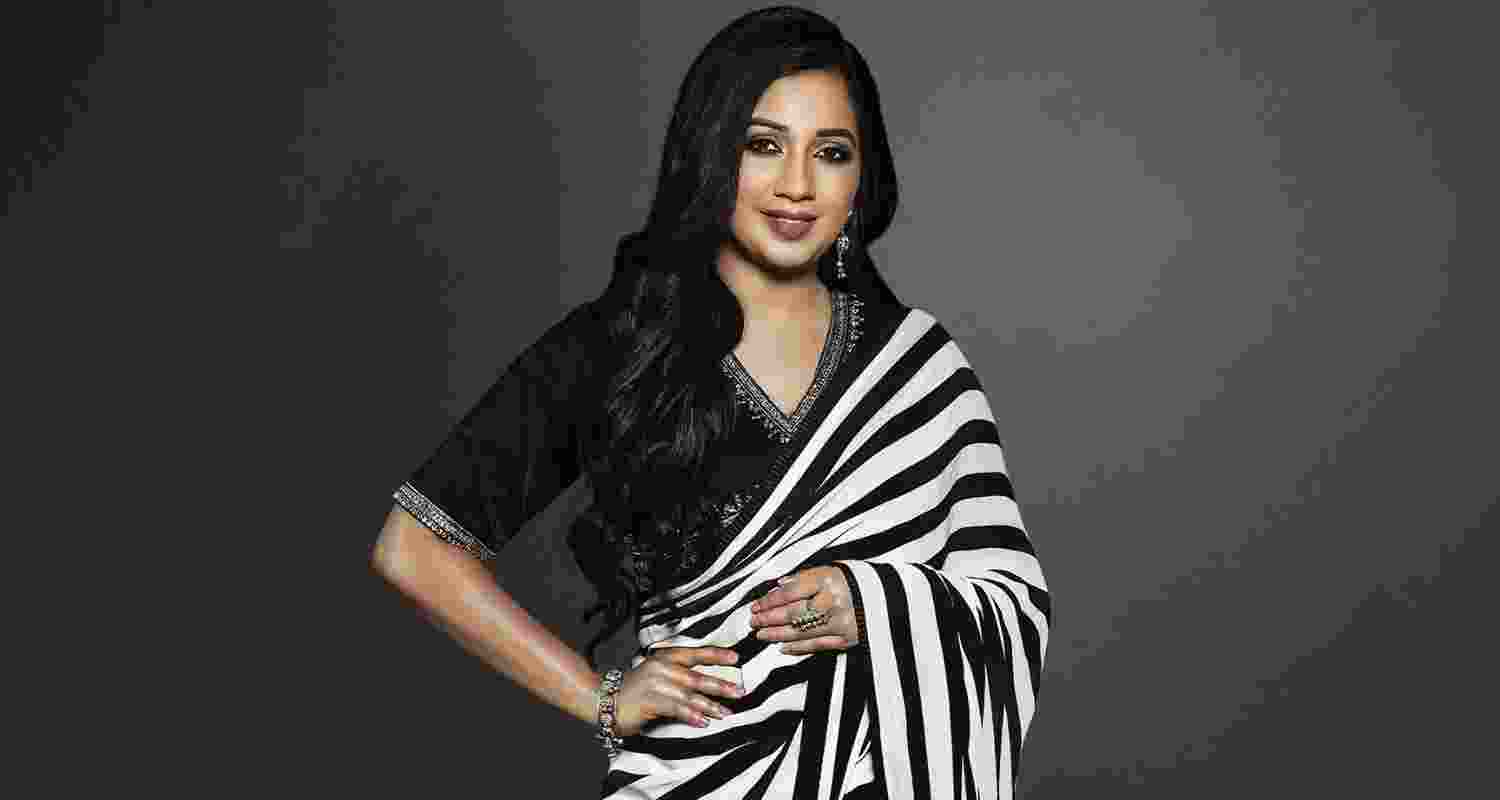 Indian singer Shreya Ghoshal. Indian singer Shreya Ghoshal.