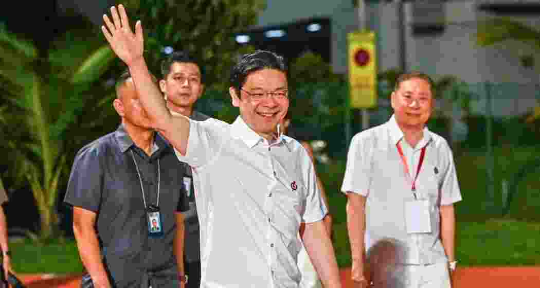 Prime Minister Lawrence Wong thanked voters after the PAP’s 14th consecutive electoral victory. Prime Minister Lawrence Wong thanked voters after the PAP’s 14th consecutive electoral victory.