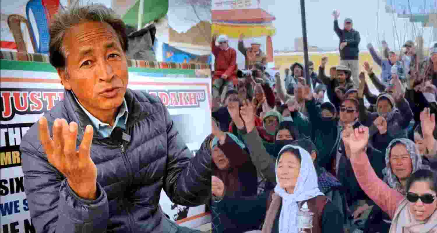 Union Home Minister Amit Shah told Ladakh leaders that "even if the Prime Minister asks me, I won't grant Sixth Schedule or statehood to Ladakh." said activist, and social reformer Sonam Wangchuk. Union Home Minister Amit Shah told Ladakh leaders that "even if the Prime Minister asks me, I won't grant Sixth Schedule or statehood to Ladakh." said activist, and social reformer Sonam Wangchuk.