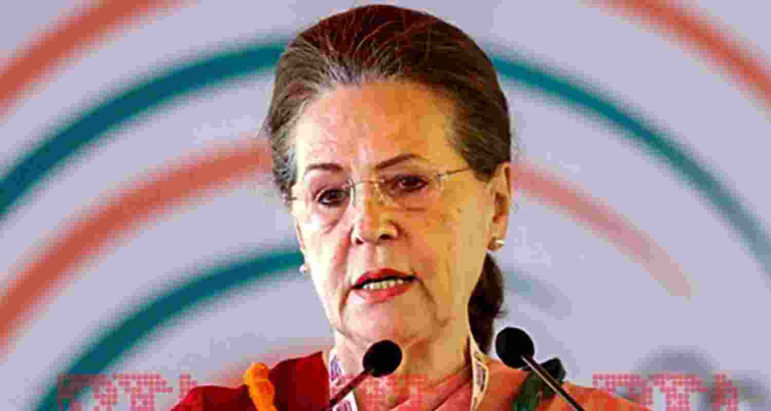Senior Congress leader Sonia Gandhi - file image. Senior Congress leader Sonia Gandhi - file image.