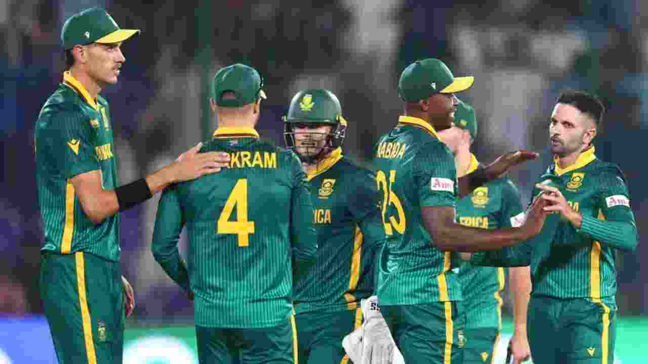 The South African team celebrating a victory. Image via X. The South African team celebrating a victory. Image via X.