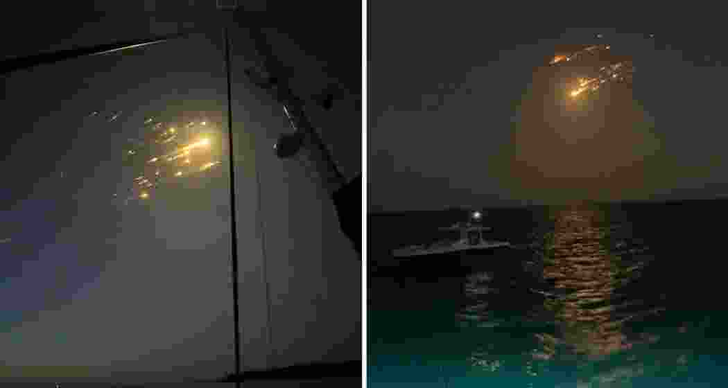 Fiery debris from SpaceX’s Starship streaks across the sky near Florida and the Bahamas after the spacecraft exploded mid-flight, marking the second consecutive failure of the Mars-bound rocket programme this year. Fiery debris from SpaceX’s Starship streaks across the sky near Florida and the Bahamas after the spacecraft exploded mid-flight, marking the second consecutive failure of the Mars-bound rocket programme this year.