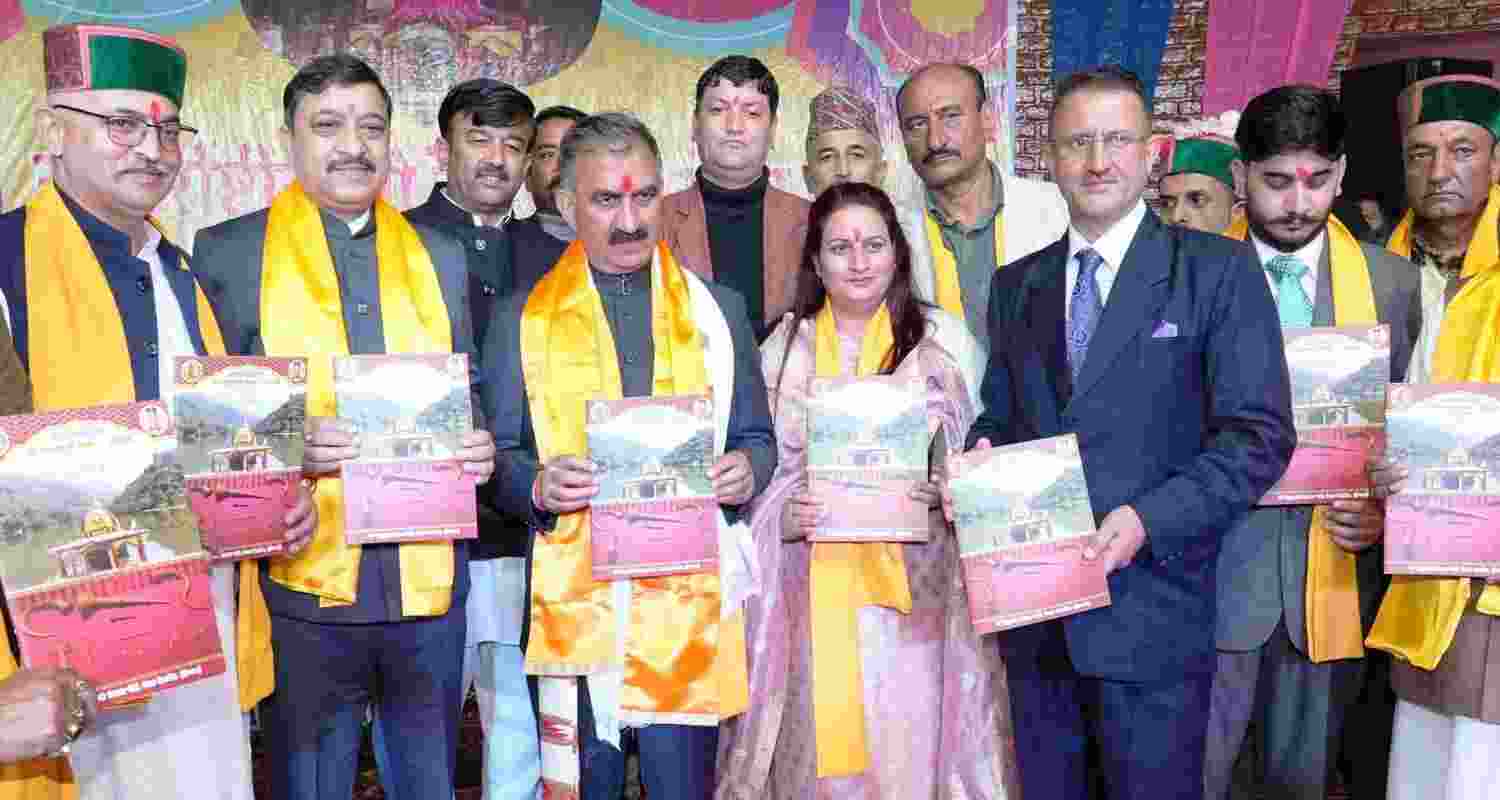 CM Sukhu at the Sri Renuka Ji fair. CM Sukhu at the Sri Renuka Ji fair.