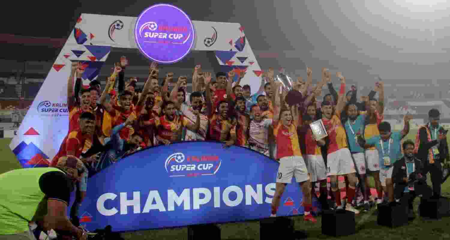 East Bengal is the defending Super Cup champion. Image: X East Bengal is the defending Super Cup champion. Image: X