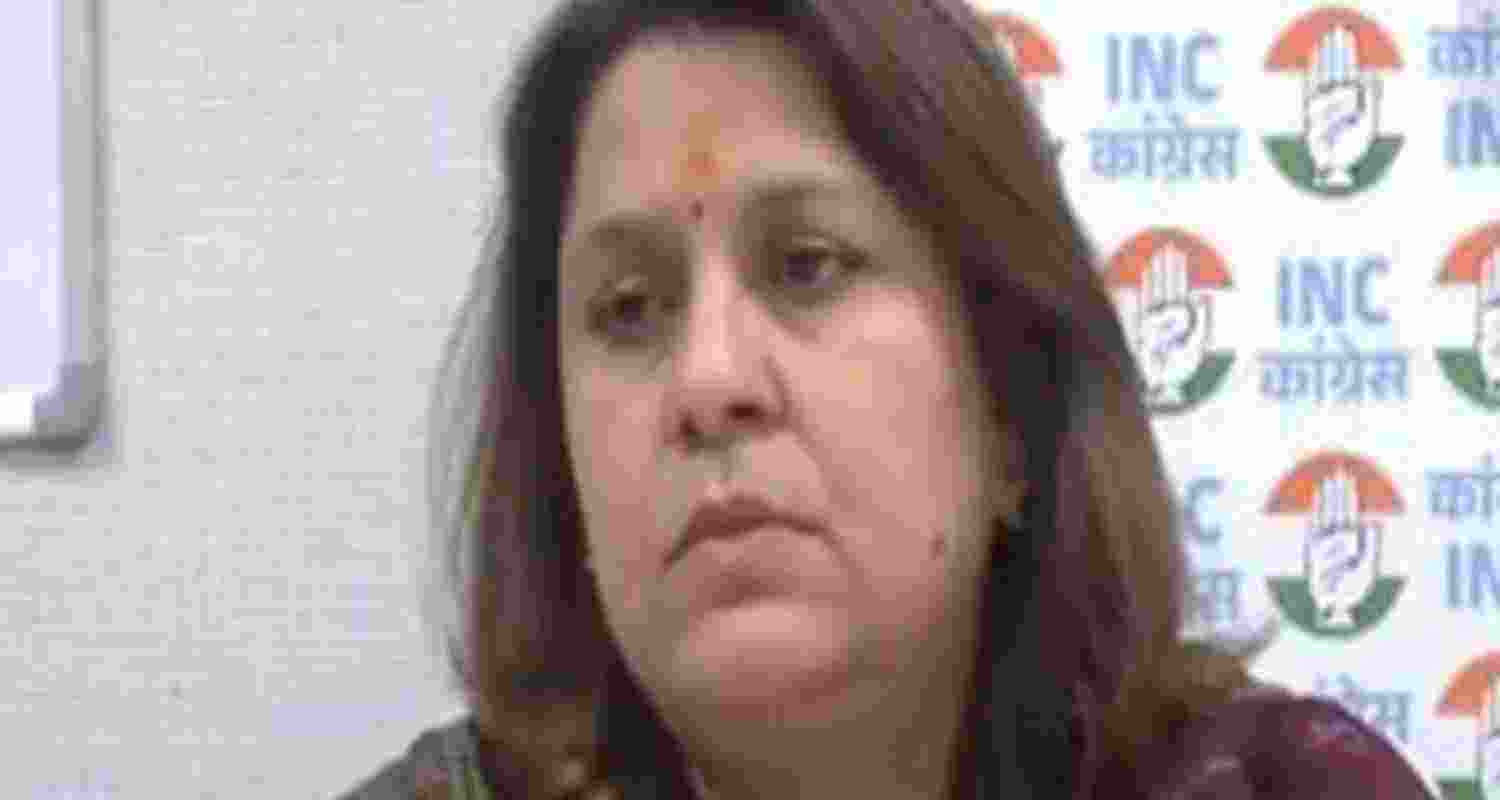 Congress leader Supriya Shrinate. Congress leader Supriya Shrinate.