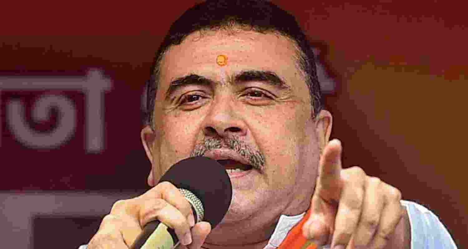 Leader of the Opposition Suvendu Adhikari - file image. Leader of the Opposition Suvendu Adhikari - file image.