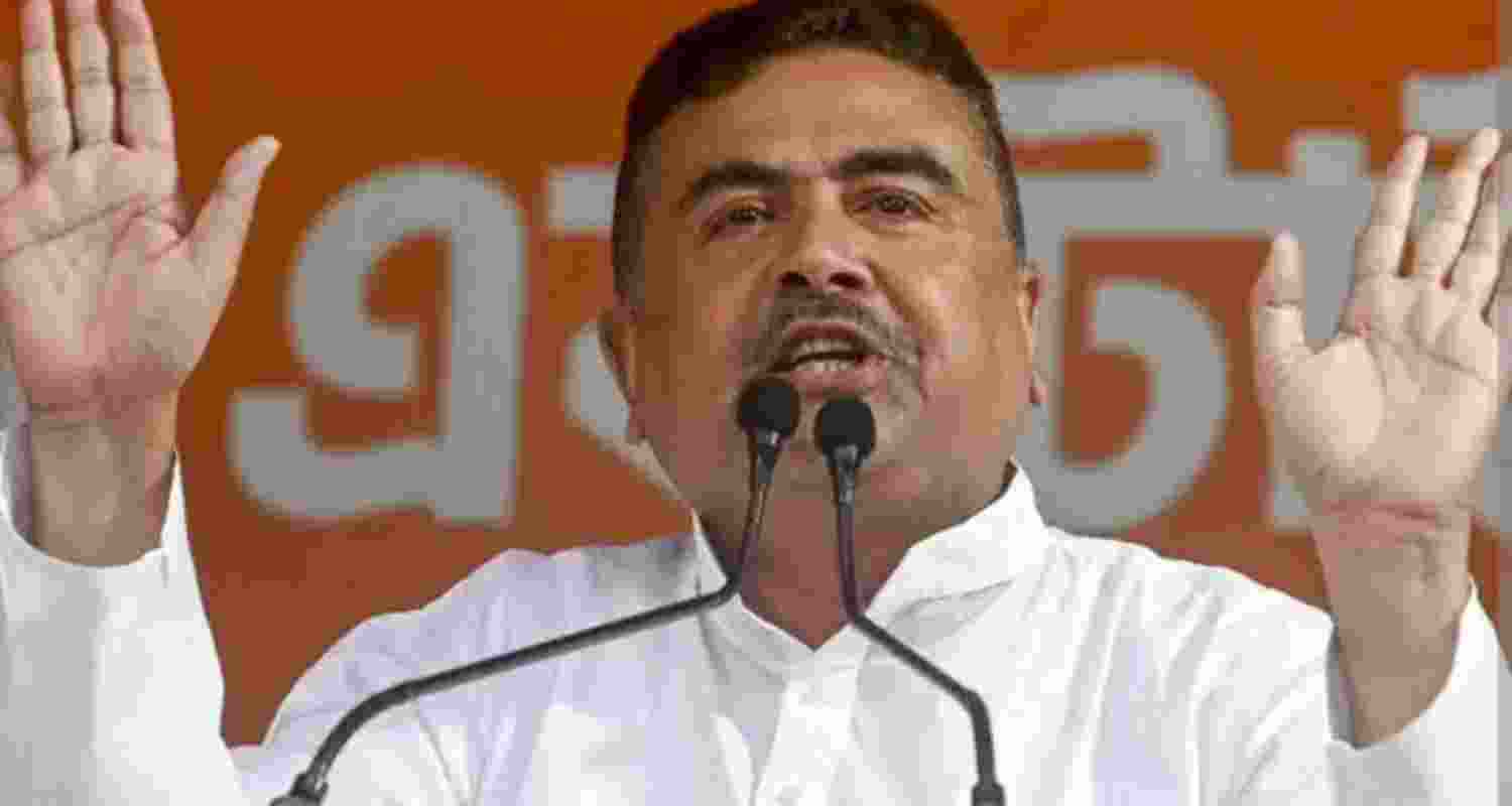 West Bengal CM Suvendu Adhikari - file image. West Bengal CM Suvendu Adhikari - file image.