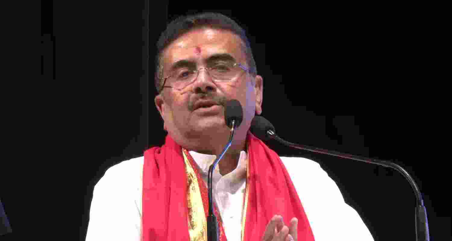 West Bengal Chief Minister Suvendu Adhikari - file image. West Bengal Chief Minister Suvendu Adhikari - file image.