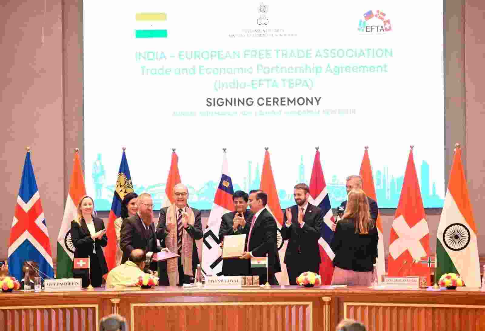 Swiss cabinet adopts India-EFTA trade agreement Swiss cabinet adopts India-EFTA trade agreement