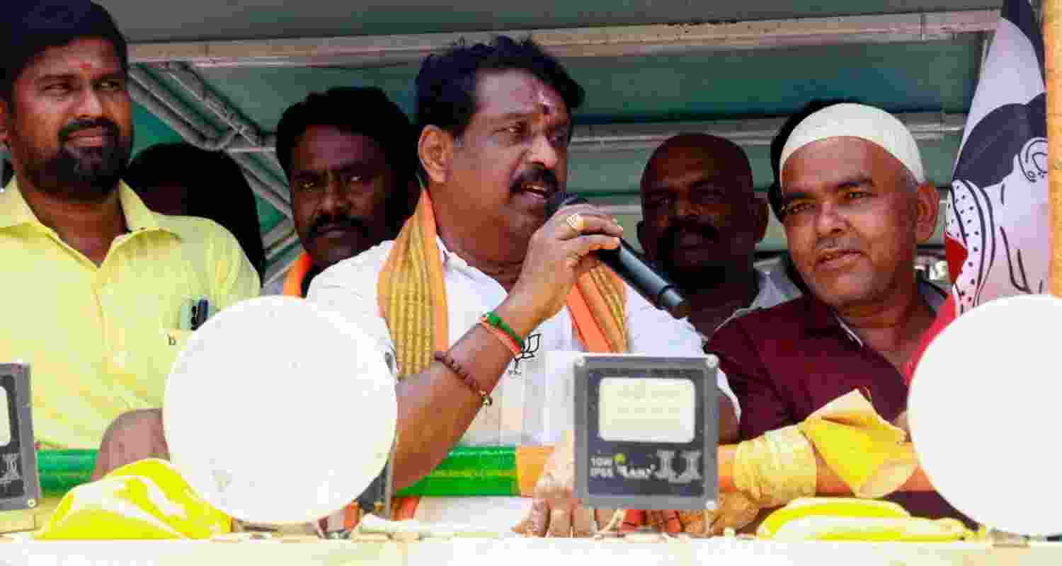 Nainar Nagendran to be BJP's Tamil Nadu chief Nainar Nagendran to be BJP's Tamil Nadu chief