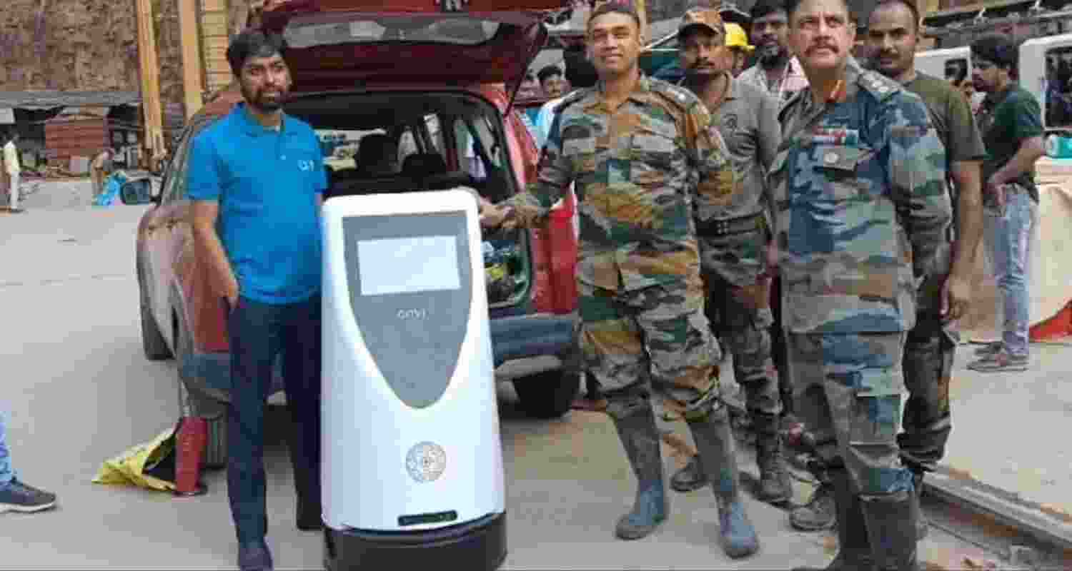 Telangana tunnel collapse: Robots join search operation Telangana tunnel collapse: Robots join search operation