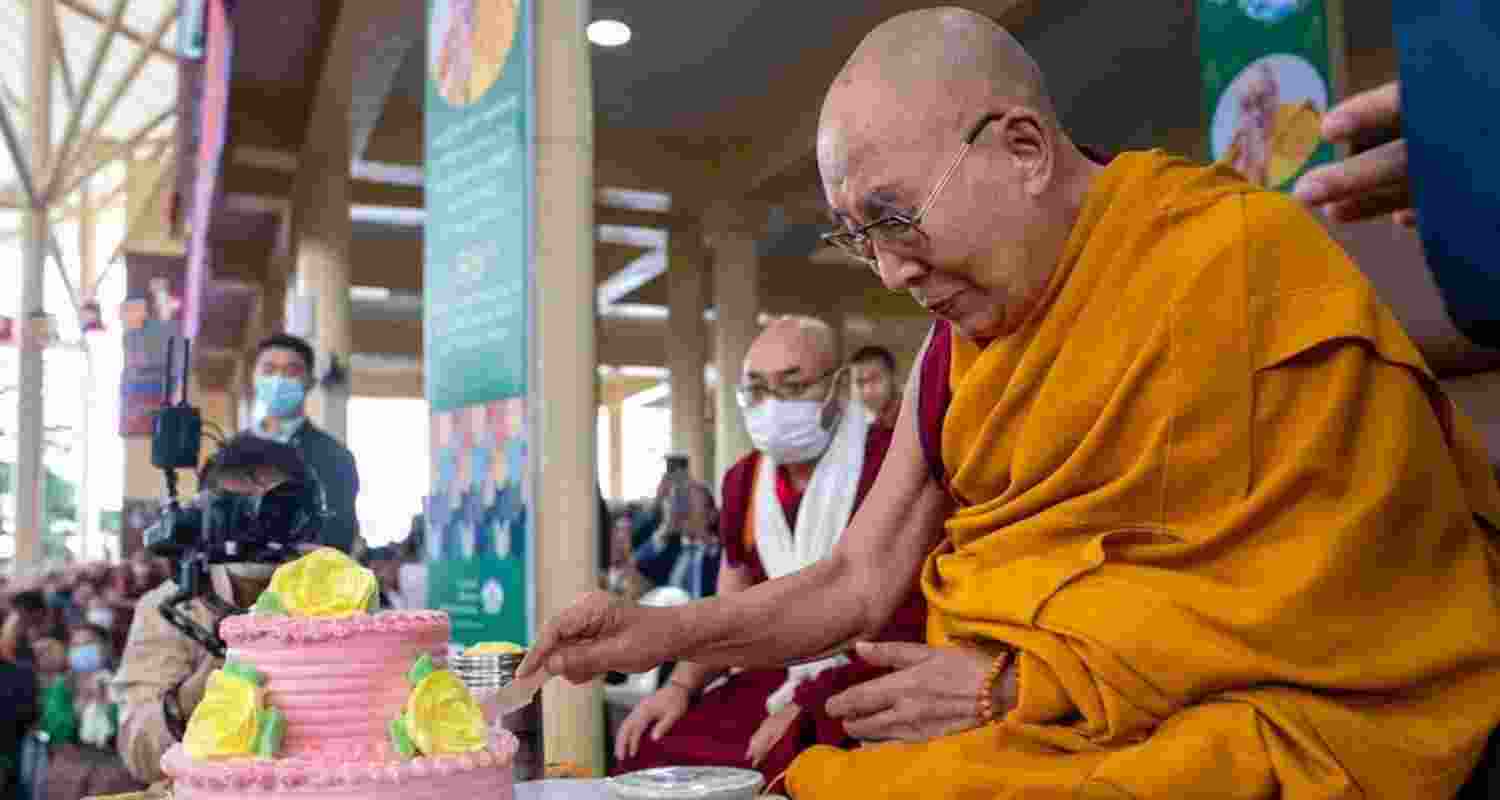 The 90th birthday celebrations of the 14th Dalai Lama began with warmth and devotion on Monday morning at Tsuglhakhang, the main temple in McLeodganj. The 90th birthday celebrations of the 14th Dalai Lama began with warmth and devotion on Monday morning at Tsuglhakhang, the main temple in McLeodganj.