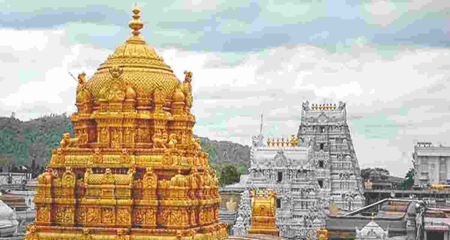 Andhra Pradesh govt to install e-nose and e-tongue machines from France at a new Tirumala lab to test ghee and other ingredients used in temple prasadam. Andhra Pradesh govt to install e-nose and e-tongue machines from France at a new Tirumala lab to test ghee and other ingredients used in temple prasadam.