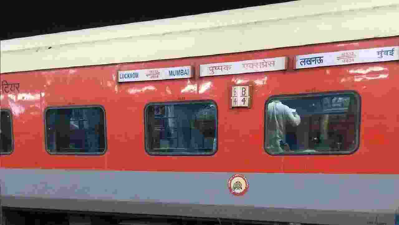 The Pushpak express. Image via X. The Pushpak express. Image via X.