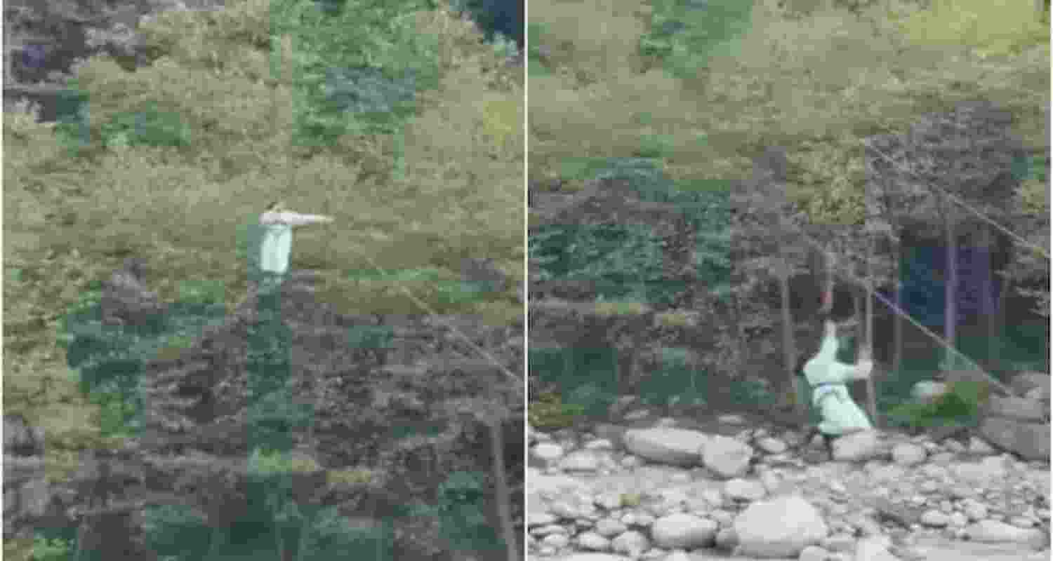 The incident, which occurred on June 8, came to people’s attention on Sunday after a video of the accident went viral. The incident, which occurred on June 8, came to people’s attention on Sunday after a video of the accident went viral.