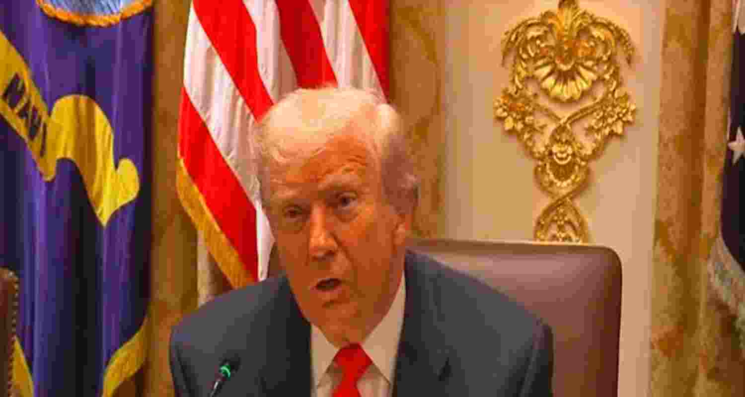 US President Donald Trump. US President Donald Trump.