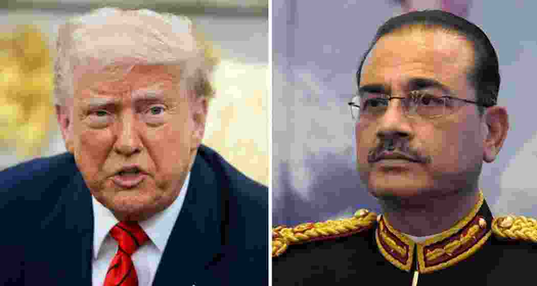 US President Donald Trump and Pakistan’s army chief Field Marshal Asim Munir. US President Donald Trump and Pakistan’s army chief Field Marshal Asim Munir.