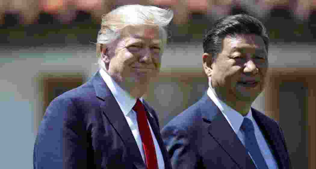 US president-elect Donald Trump (L), China’s president Xi Jinping (R). US president-elect Donald Trump (L), China’s president Xi Jinping (R).