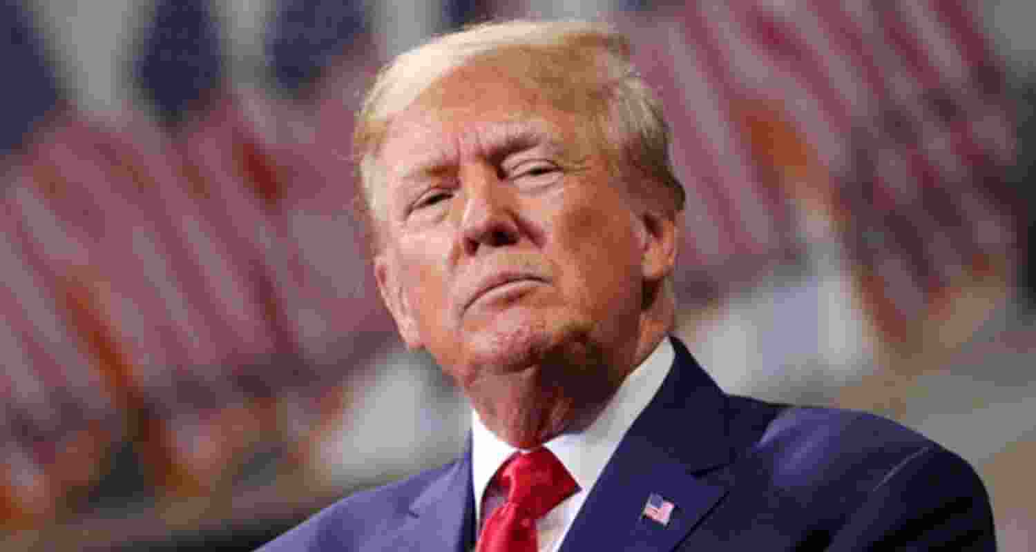 US President Donald Trump - file image. US President Donald Trump - file image.