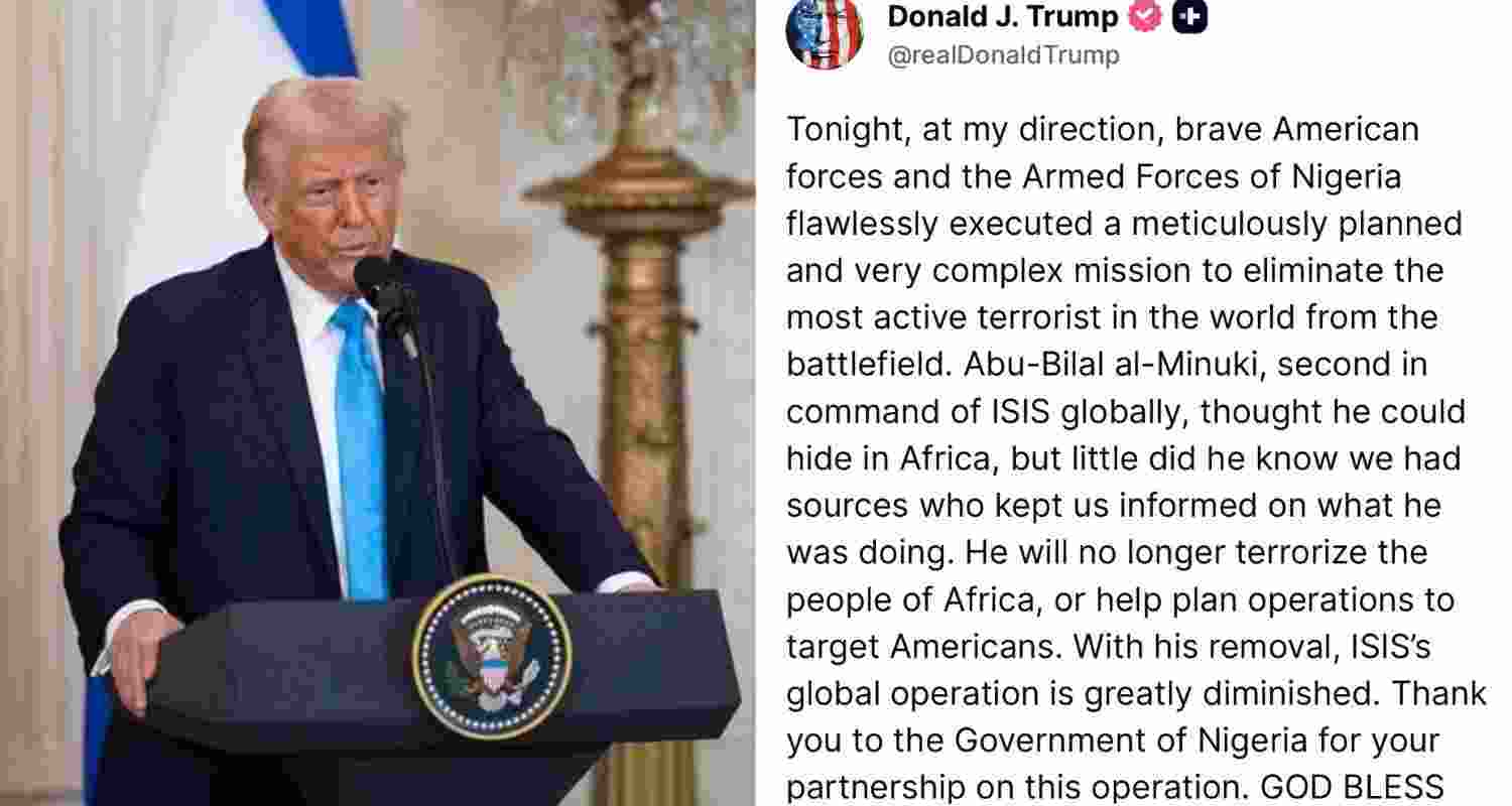 Detailing the operation on Truth Social, Trump stated that the mission was carried out at his direction, describing it as a flawlessly executed and highly complex operation to remove one of the world's most active terrorists from the battlefield. Detailing the operation on Truth Social, Trump stated that the mission was carried out at his direction, describing it as a flawlessly executed and highly complex operation to remove one of the world's most active terrorists from the battlefield.