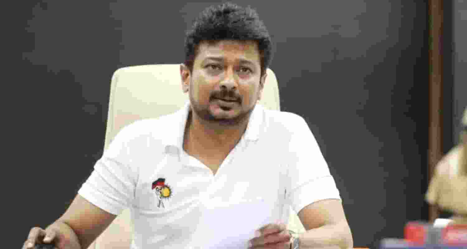 Tamil Nadu Deputy Chief Minister Udhayanidhi Stalin - file image. Tamil Nadu Deputy Chief Minister Udhayanidhi Stalin - file image.